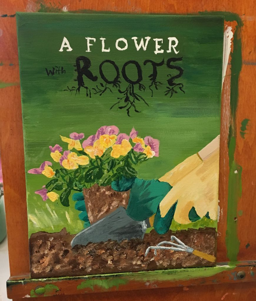 A Flower With Roots
