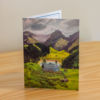 Cabin in the Alps Note Card