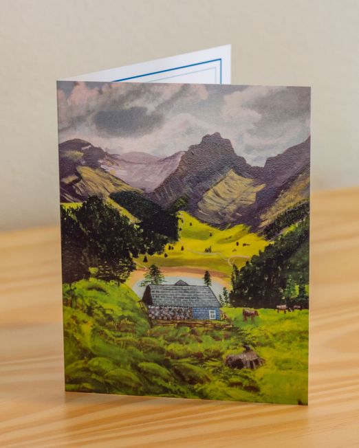 Note Card - Cabin In the Alps