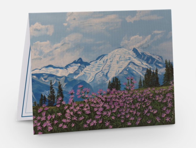 Note Card-Once Upon a Blue Mountain