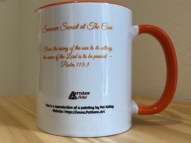 MUG – “Summer Sunset at The Cove”