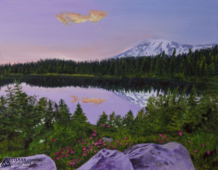 Reflection Lake at Sunset