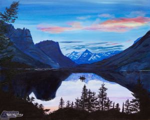 St. Mary's Lake at Glacier