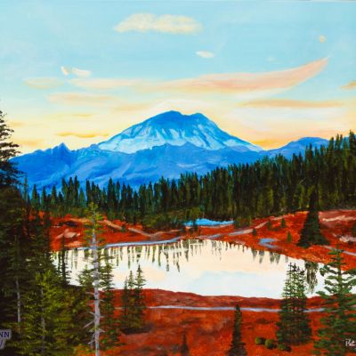 Tipsoo Lake & Mt. Rainier at Dusk